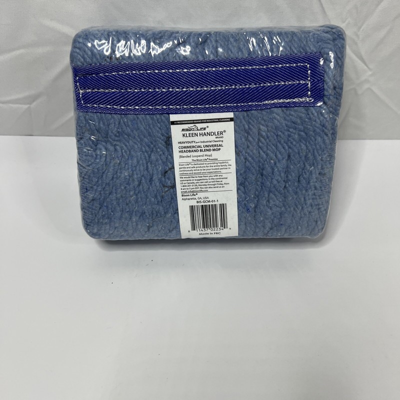 Kleen Handler Commercial Universal Headband Blend Mop Heads Bison Life gallery