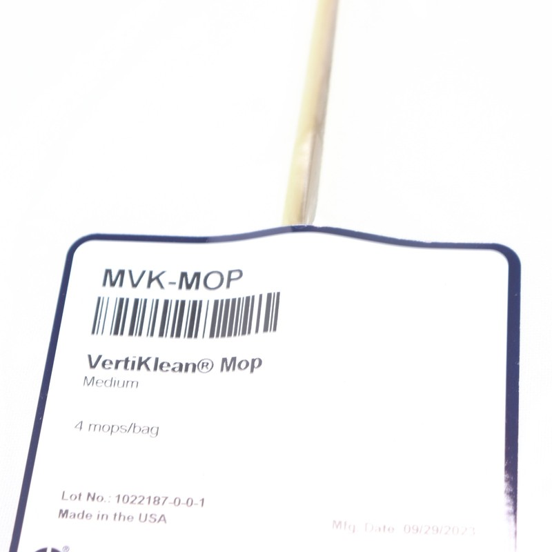 (4-Pk) Contec Vertiklean Wet Mop Head Polyester Foam 12.75" MVK-MOP
