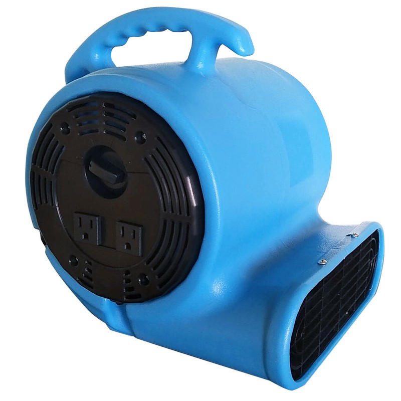Pro-Series AIRMOVER 900 CFM Air Mover Blower Utility Floor Fan with Daisy Chain