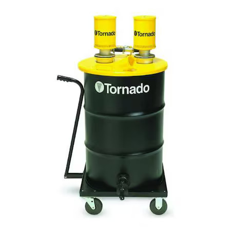 Tornado 95961 Drum Vacuum, Standard, 160 Cfm