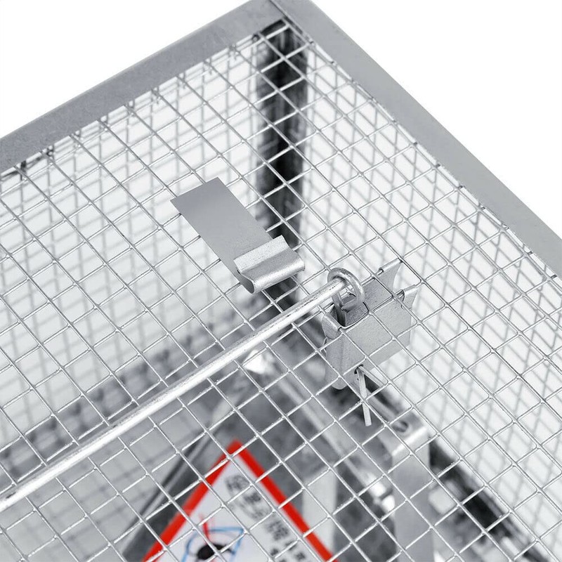 THE PERFECT PART USA Mouse Trap Rat Rodent Live Catch Cage, Gray gallery