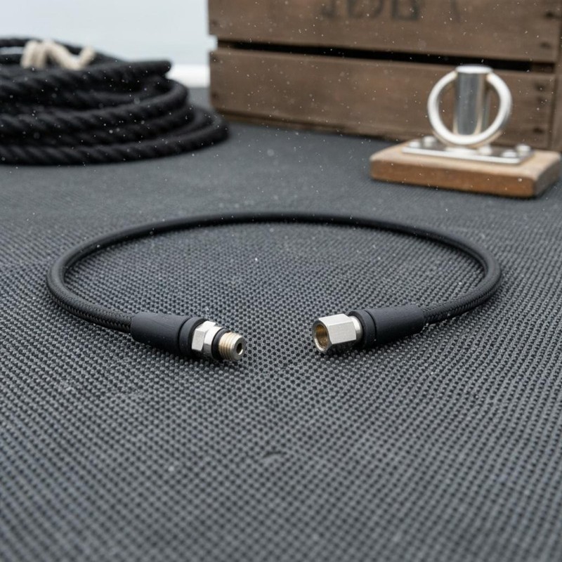 Carbon Fiber Woven Hose Long-Lasting Braided Diving Hose 5000 Pounds per Square gallery