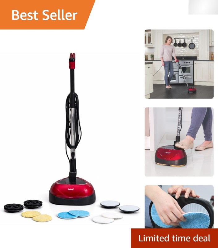 EP170 Complete Floor Machine – 7.5 lbs, Powerful Scrubbing & Polishing Tools