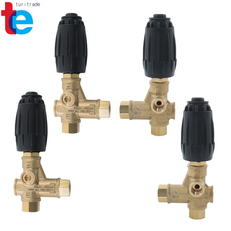 4 Pcs AR VRT3-310 Washer Pump 4350 PSI 8GPM 3/8″ FNPT For Unloader Valve
