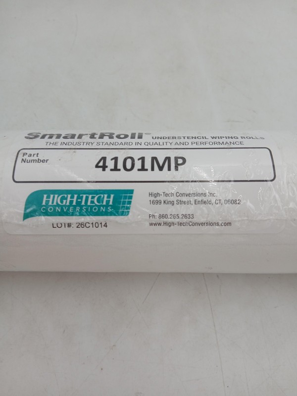 High-Tech Conversions 4101MP SmartRoll Understencil Lint Free Wiping Roll White gallery