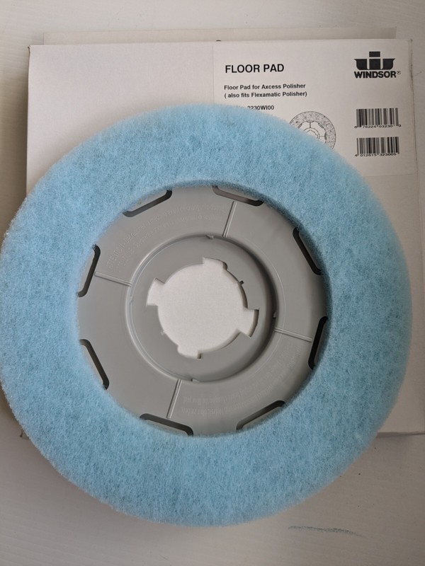 4 PACK – Windsor 12″ Floor Pad for Axcess & Flexamatic Polisher 3230WI00