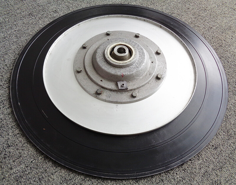 20" COMPLETE FLOOR BURNISHER PAD DRIVER, UNKNOWN BRAND, USED