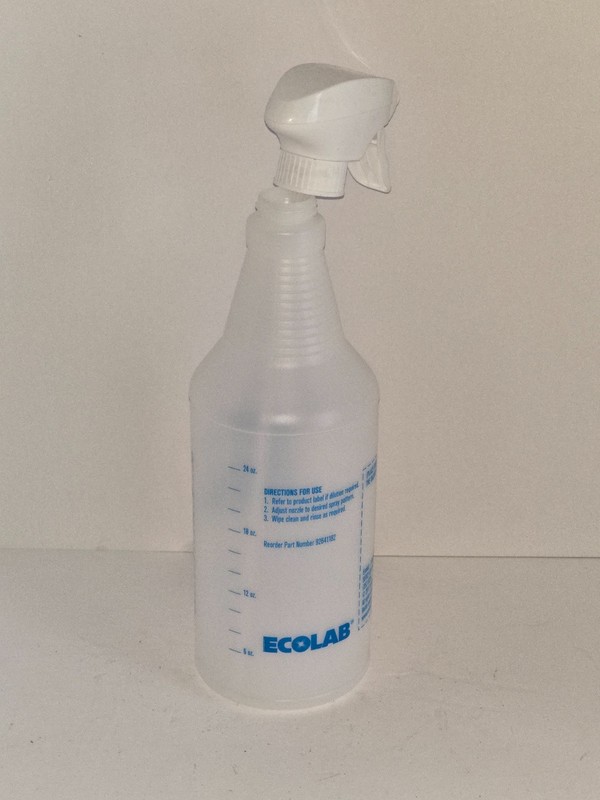 NEW Case of 6 Ecolab 24oz Commercial Spray Bottles Industrial Trigger USA