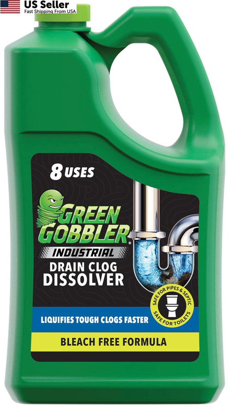 Green Gobbler Industrial Strength Grease 128 Fl Oz (Pack of 1), Solid Black