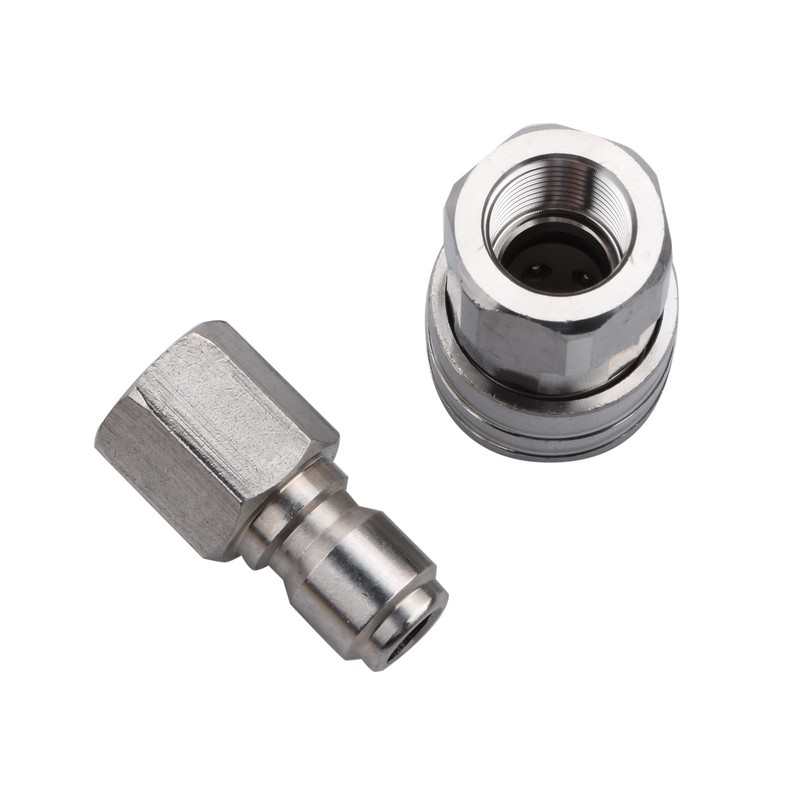 4000PSI Maximum Pressure Washer Adapter Set Swivel to 3/8 inch Quick Connect gallery