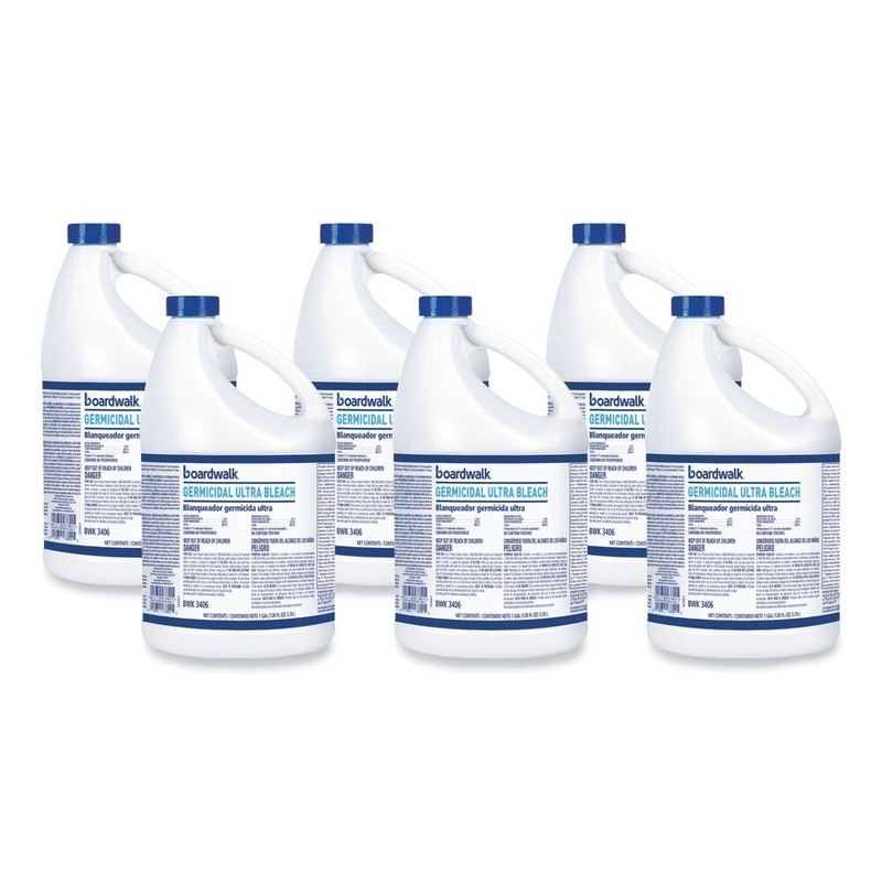 Boardwalk 3406 1 gal. Bottle Ultra Germicidal Bleach (6/Carton) New
