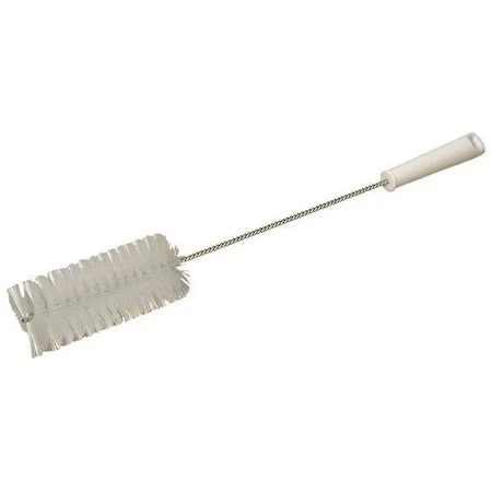 Vikan 53705 2 5/8 In W Tube And Valve Brush, Medium, 13 1/2 In L Handle, 5