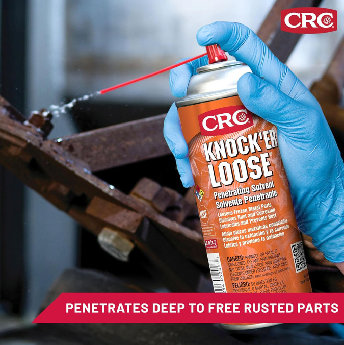 CRC Knock’er Loose Penetrating Solvent 03020 – [Pack of 12], Free Shipping gallery