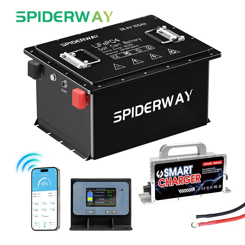 36V 105Ah Lithium LiFePO4 Battery Pack for Motrec MC 360 MP 240 MP 250 MP 300