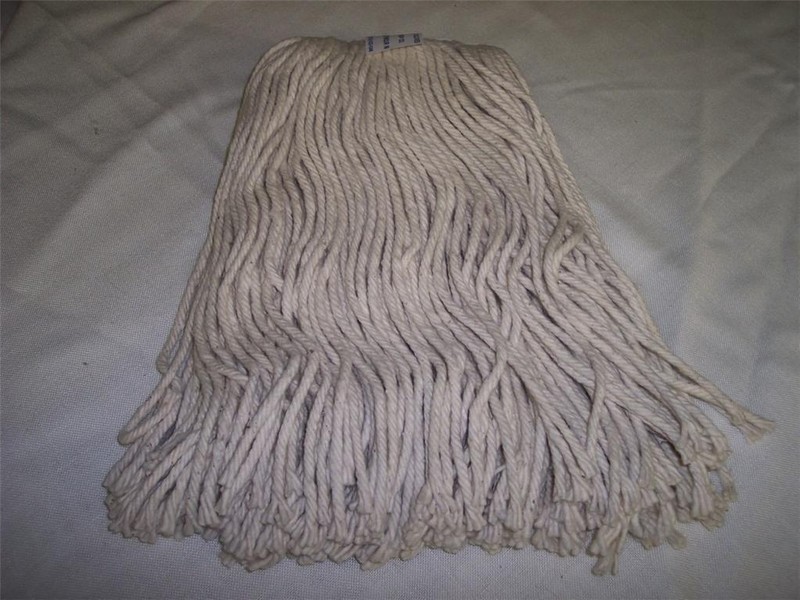 String Wet Mops #16 Cotton Mop Heads Cut End Mopheads One Case of 12