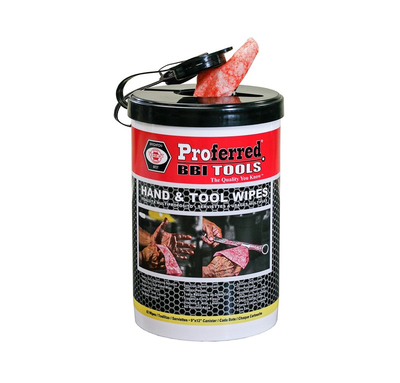 Proferred – T99001 Proferred Hand And Tool Wipes Heavy Duty Tool Cleaning Wipes