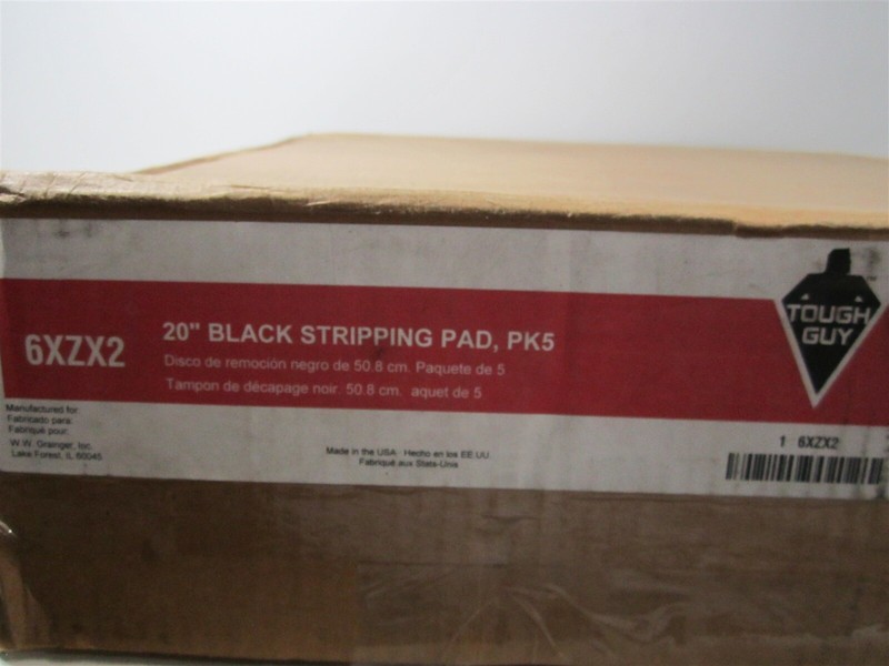 20" 350RPM Plastic Polyester Fiber Round Stripping Pad - 5PK gallery