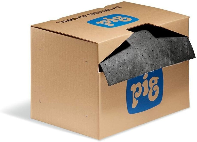 Absorbent Mat Roll In A Dispenser Box By New Pig 15″ X 150′ Oil Absorbent Mat
