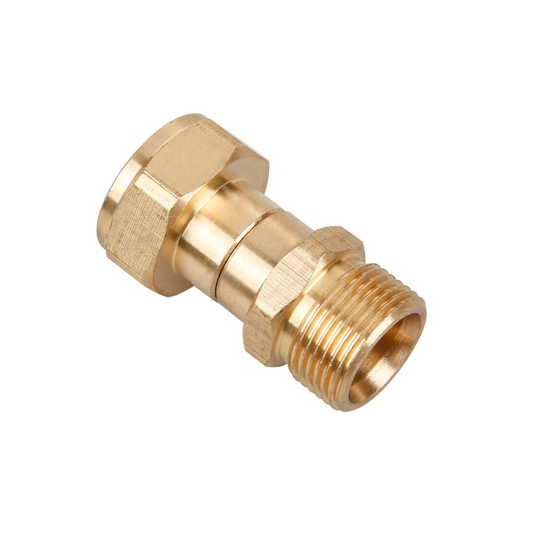 Sooprinse Pressure Washer Swivel Joint, Kink Free Gun to M22-14 M22 Female