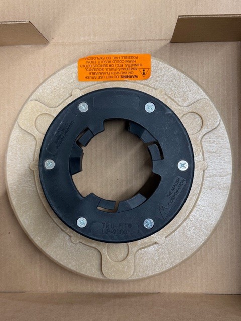 NEW Malish Tru-Fit 20″ PAD-LOK DRIVER w/RISER & NP-9200 Stripping Brush 782711NP