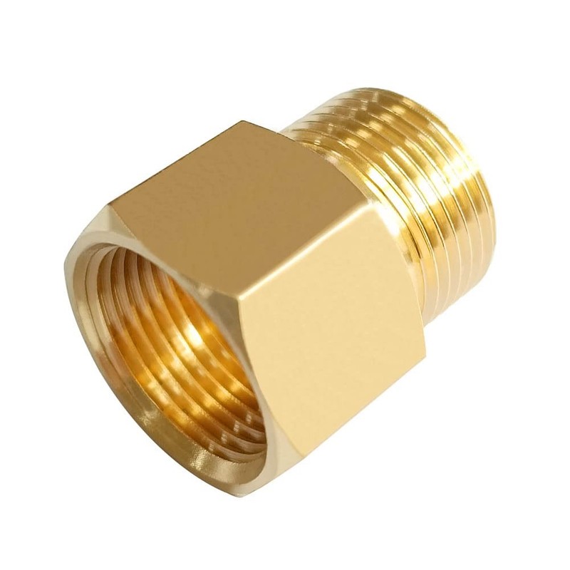 Uenede 2PCS Brass Pressure Washer M22-14mm Female x M22-15mm Male, gallery