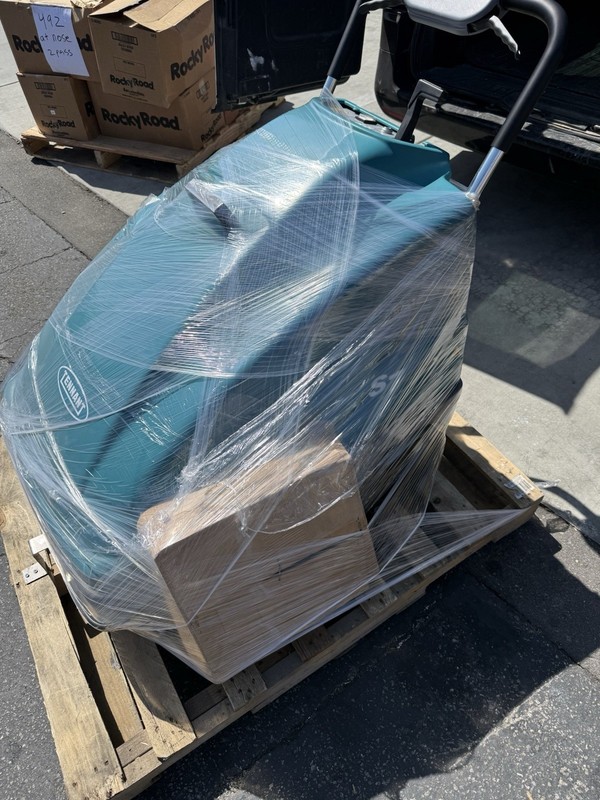 New Tennant S7 28” Walk-Behind Industrial Sweeper