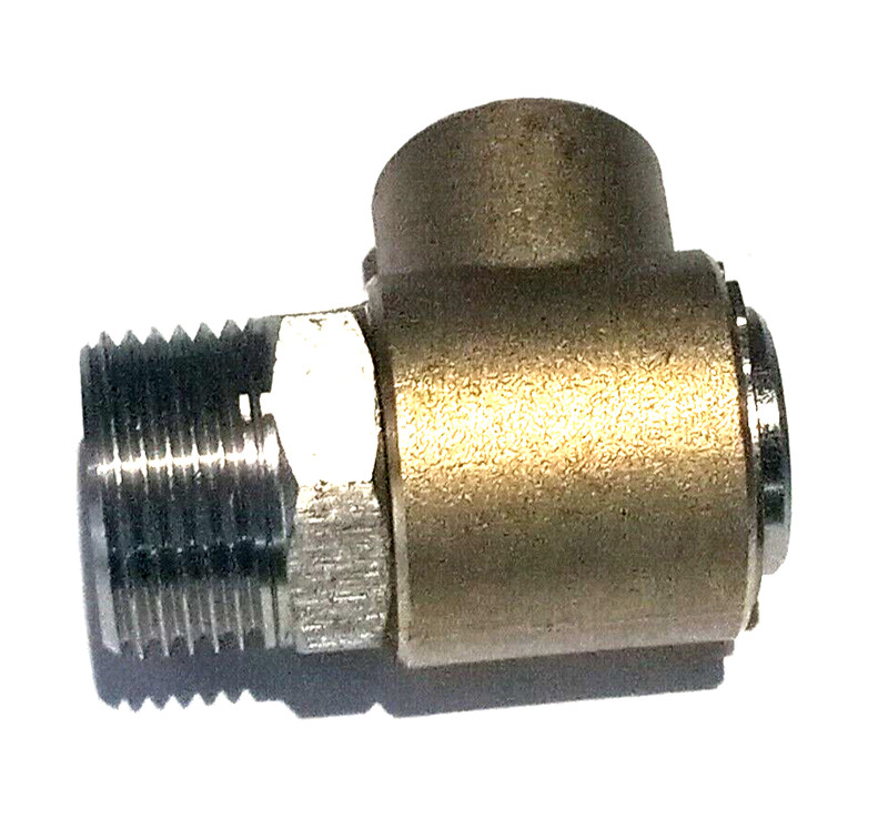 GENERAL PUMP 2103240 OEM PRESSURE WASHER HOSE REEL SWIVEL 3/4" M X 3/8" gallery