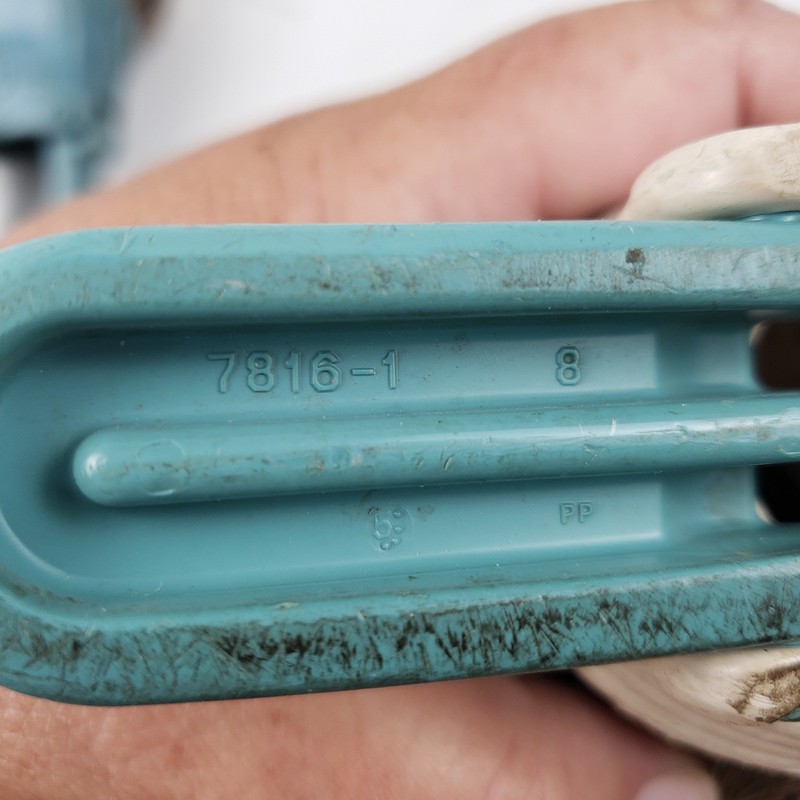 Vintage Electrolux Vacuum Dusting Brush Horsehair Attachment 7816-1 Teal Cream gallery