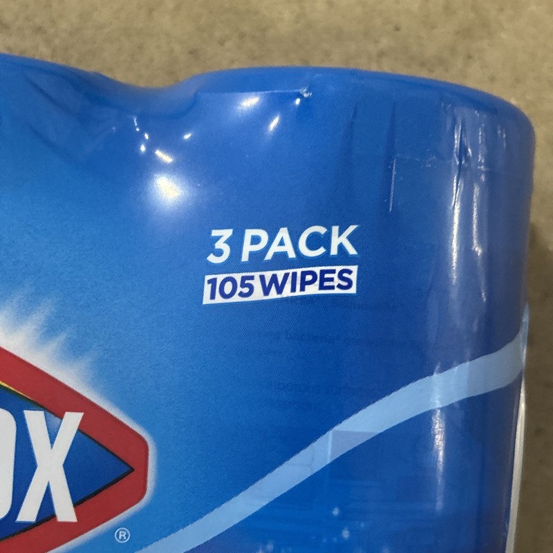 New Clorox Disinfecting Cleaning Wipes Crisp Lemon & Fresh Scent 3 Pack 105 Ct gallery