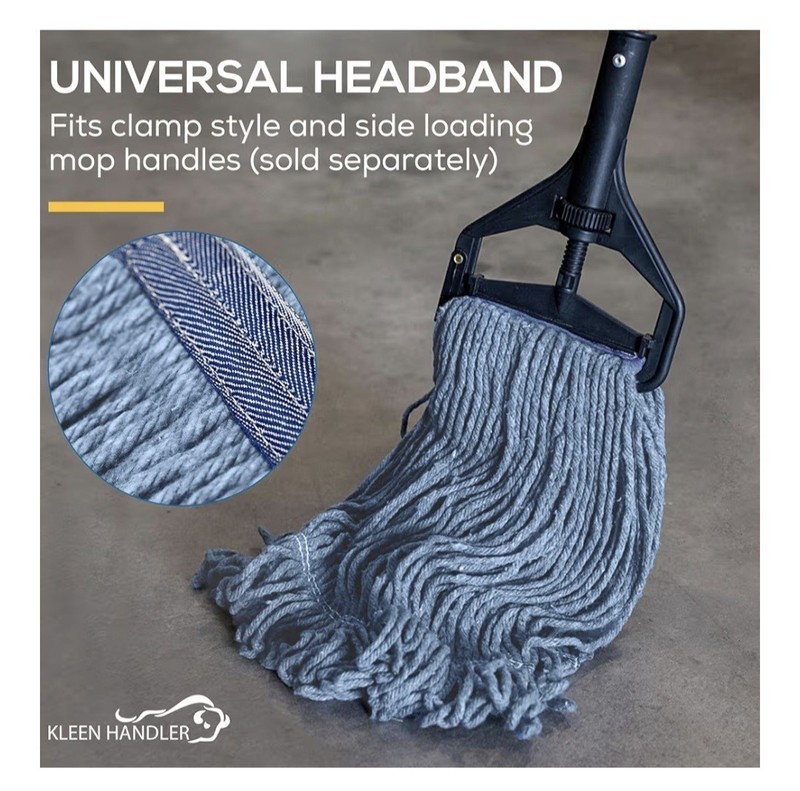 Bison Life KLEEN HANDLER Nano Microbial General Cleaning Mop - 2 Mops gallery