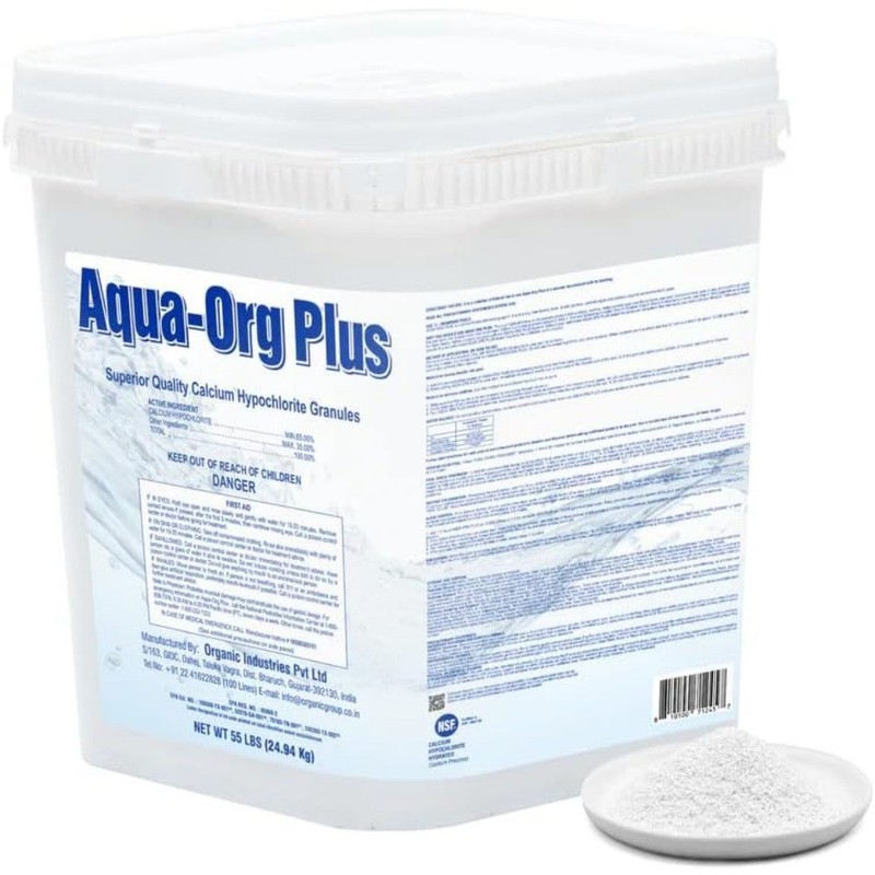 Pool Impact Agent - 65% Granular Calcium Hypochlorite - 50 lb Drum gallery