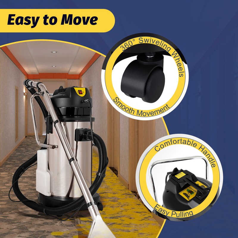 40L 3in1 Commercial Carpet Cleaning Machine, Vacuum Cleaner Extractor gallery