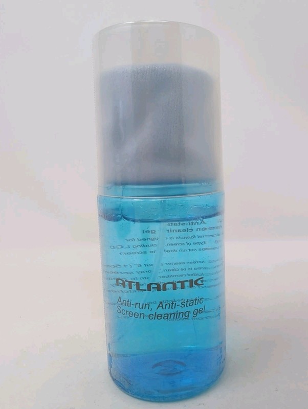 Atlantic Anti-run, Anti-static Screen Cleaning Gel 3.4 Oz – New/Sealed