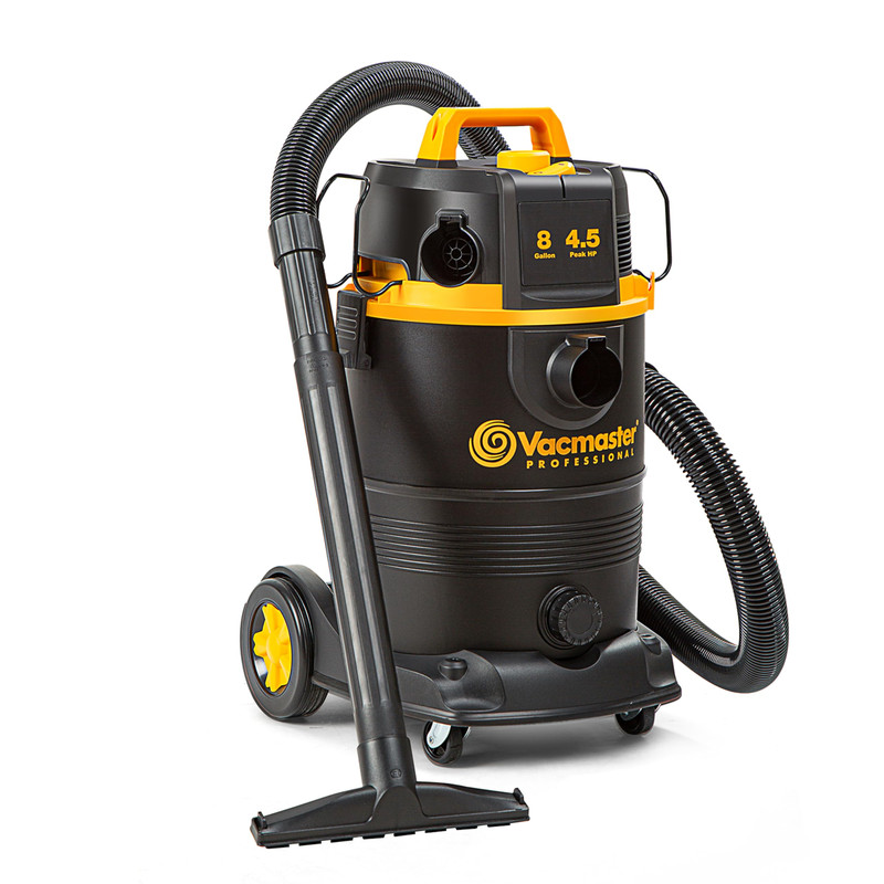 Vacmaster Professional Vdk811Pw 0201 8 Gallon 4.5 Peak Hp Wet/Dry Vac