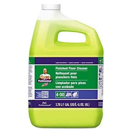 Case of 3 Gallons P&G Mr. Clean Finished Floor Cleaner 3-50