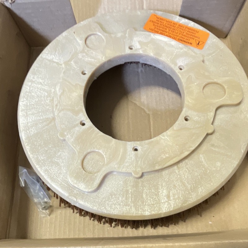 Malish 12" Mal-Grit Xtra Disc Scrubbing Brush 5" Center Hole Multi-Purpose