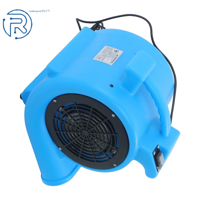 2 Speed Air Mover Carpet Dryer 1/2HP 2200CFM Floor Fan Cooling Fan W/ 15Ft Cord