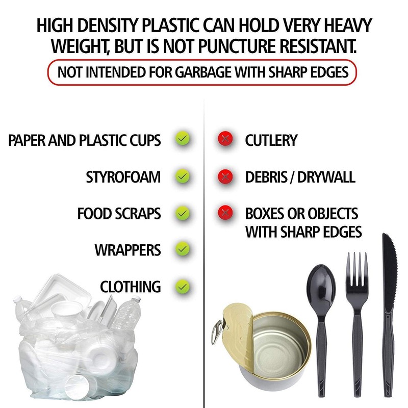 Aluf Plastics 55-60 Gallon Trash Bags Source Reduction Series Value High gallery