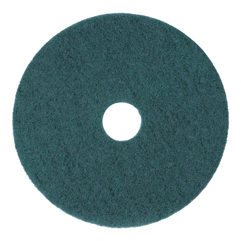 Heavy Duty Green Utility Sponge Scrubbing Pad for Rotary Machines 175-600 RPM