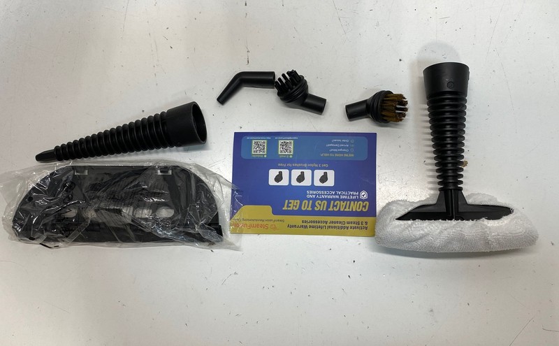 SteamFusion EM-309 Handheld Multi-Purpose Steam Cleaner 1050W With Attachments gallery