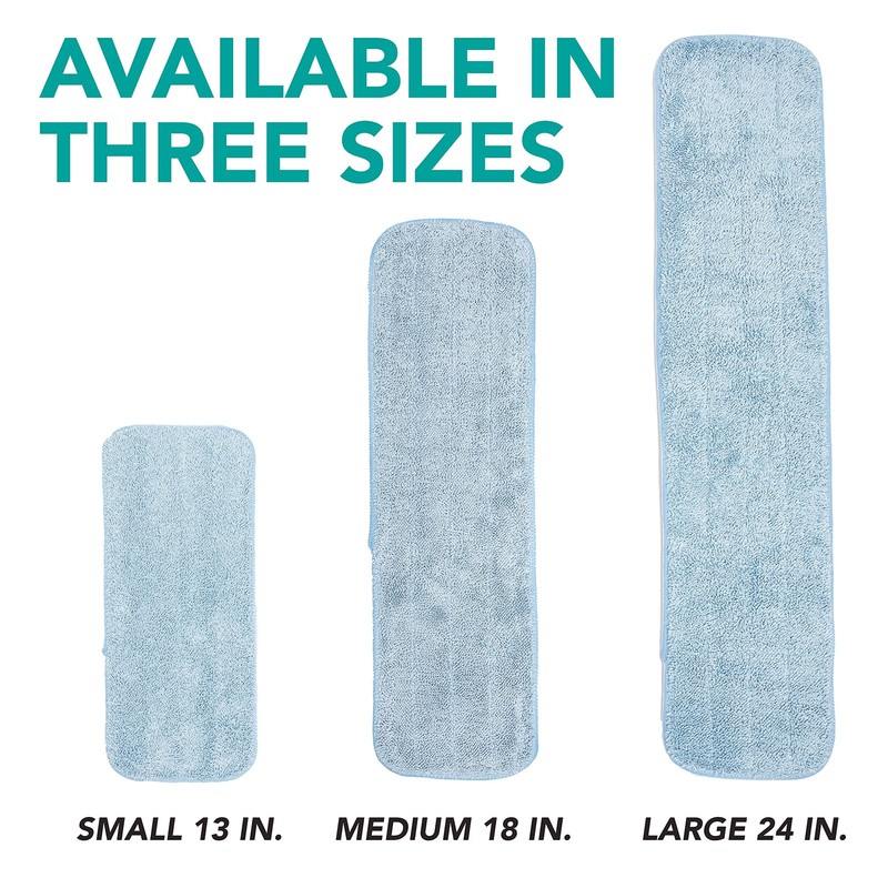 Arkwright Llc Arkwright Spray Mop Replacement Pads - Pack Of 12 Bulk Microfiber gallery