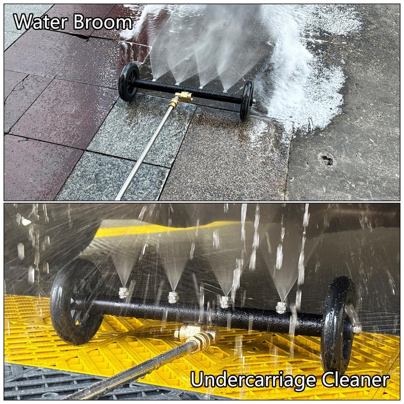 Tool Daily Dual-Function Undercarriage Cleaner,Surface 16''+ broom, Black gallery