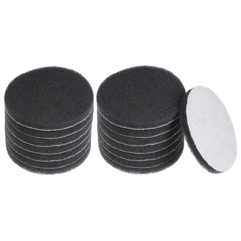 15pcs Drill Power Brush 4 Inch Tile Scrubber Scouring Pads 800-1000 Grit