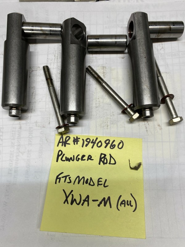 USED – AR XWA-M8G35 PLUNGER RODS – # 1940960 LOT OF 3