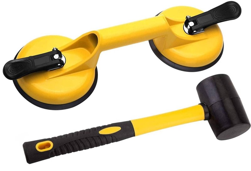 FCHO Floor Gap Fixer Tool for Laminate Repair Include Yellow