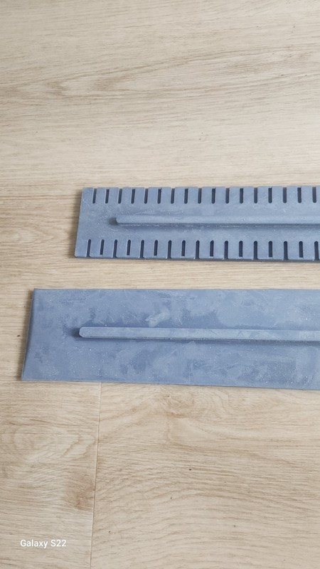 Windsor/Karcher 35" rubber squeegee blades. includes front and rear 6.273-213.0