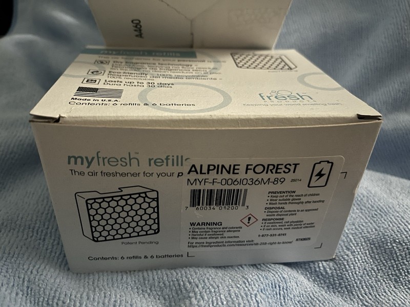 Fresh Products MYF-F-0061036M-89 myfresh Refill Alpine Forest 2 Boxes 12 Total gallery