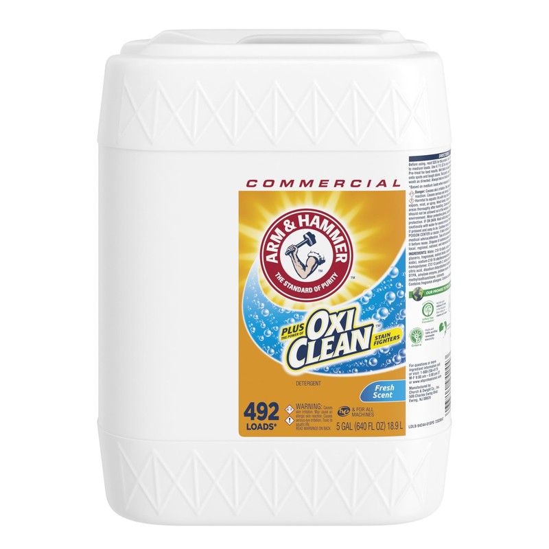 Arm & Hammer Arm Hammer Plus Oxiclean Liquid Laundry Detergent Professional