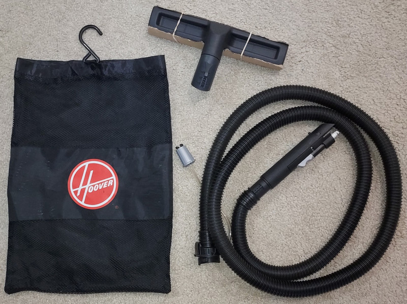 Hoover Carpet Cleaner Hose Tool Kit w/Mesh Bag & Floor Nozzle – New