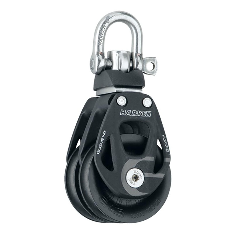 Harken 45mm Double Element Block with Swivel 875kg Working Load
